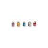 Set Cap Schraeder Valve Ball Various Colours