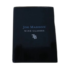 Joe Maddon Tampa Bay Rays Wine Glasses