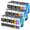 Jettruemedia 27XL Ink Cartridge for Epson 27XL 27 XL Ink