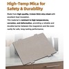 3-Pack 5304523276 Microwave Waveguide Cover, Heat Insulation Mica Sheet Replacement
