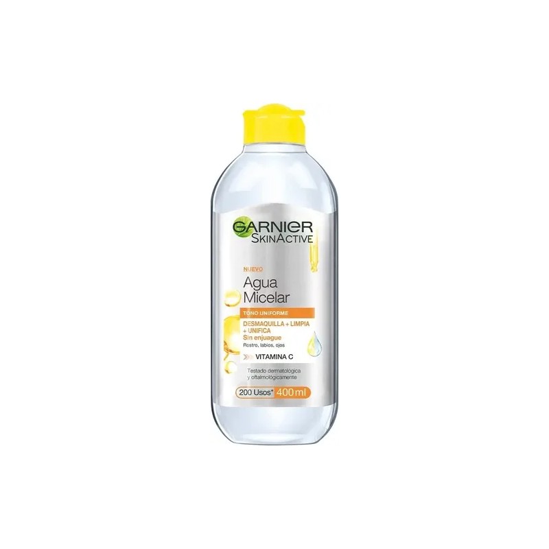 Agua Micelar Garnier Skin Naturals Tono Uniforme 400m