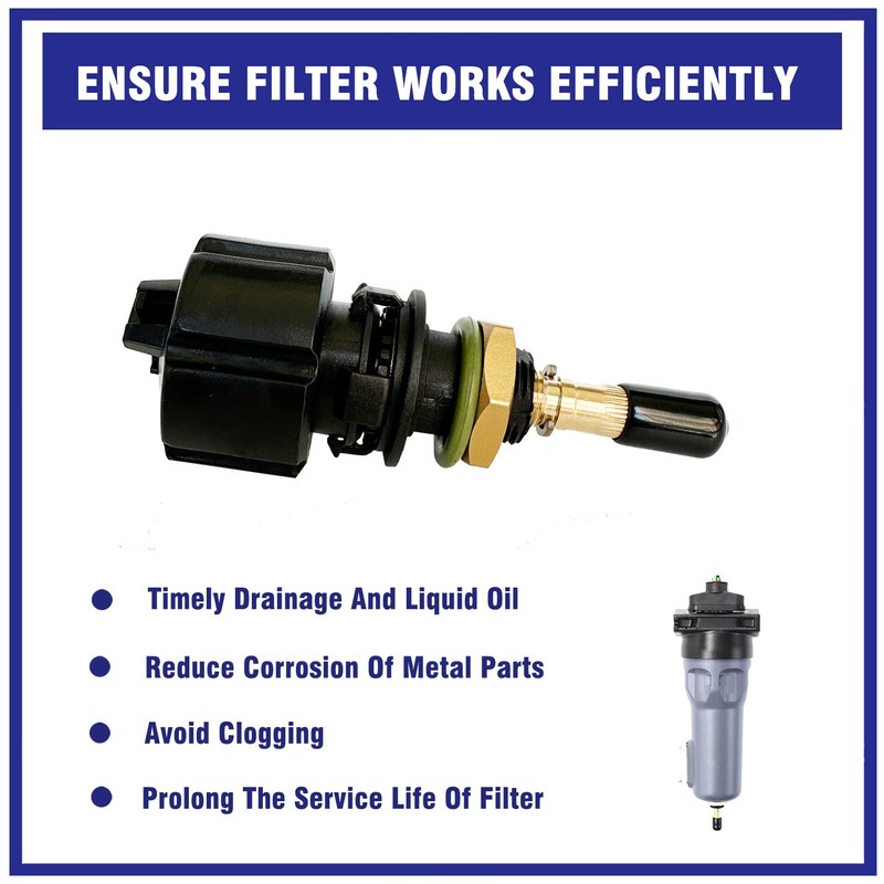 2901056300 Automatic Drain Valve Kit for Air Compressor Replacement Parts,