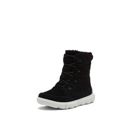 Sorel Women's Explorer Next Joan Cozy Boots - Black, Moonstone - Size 9