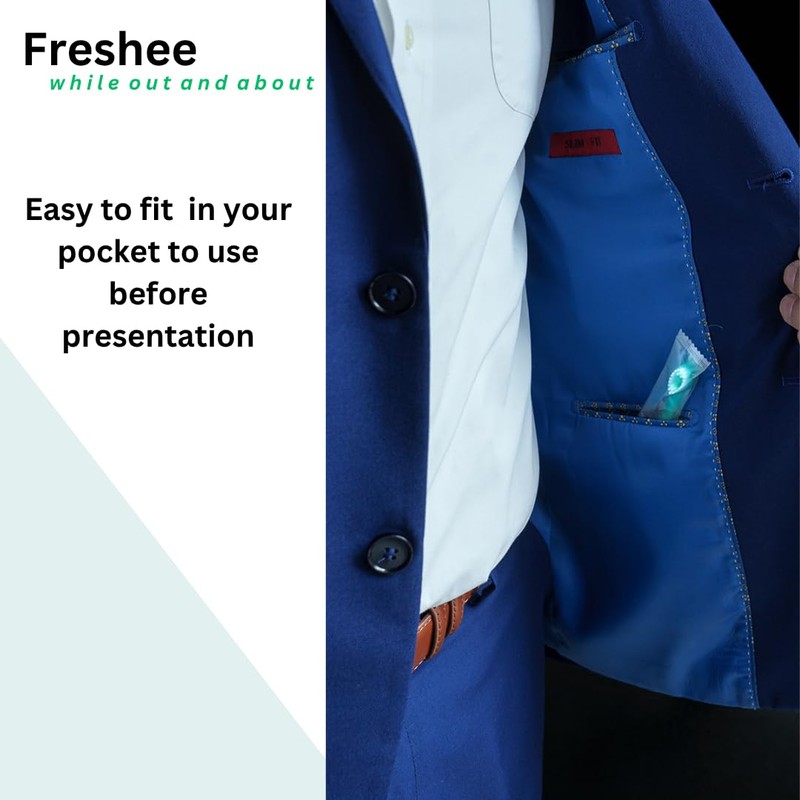 Freshee Paste - 5 in 1 Disposable Mini Toothbrush with