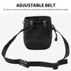 SLEEKEE 1 x Black Climbing Chalk Bag with 1 Black