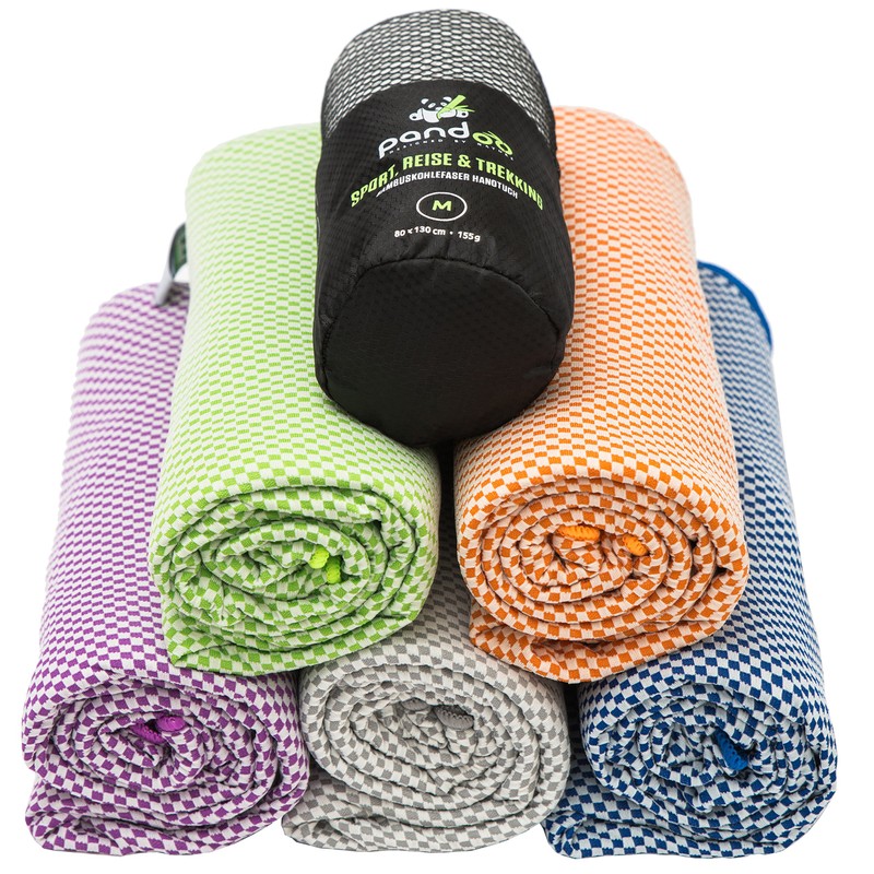 Pandoo Bamboo Travel Towel / Sports - Travel - Trekking