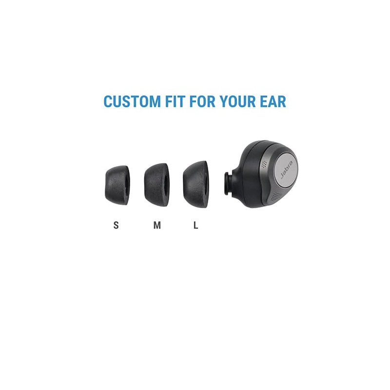 Comply TrueGrip Pro TWo-220-C Foam Earbud Tips, Small (3 Pairs)