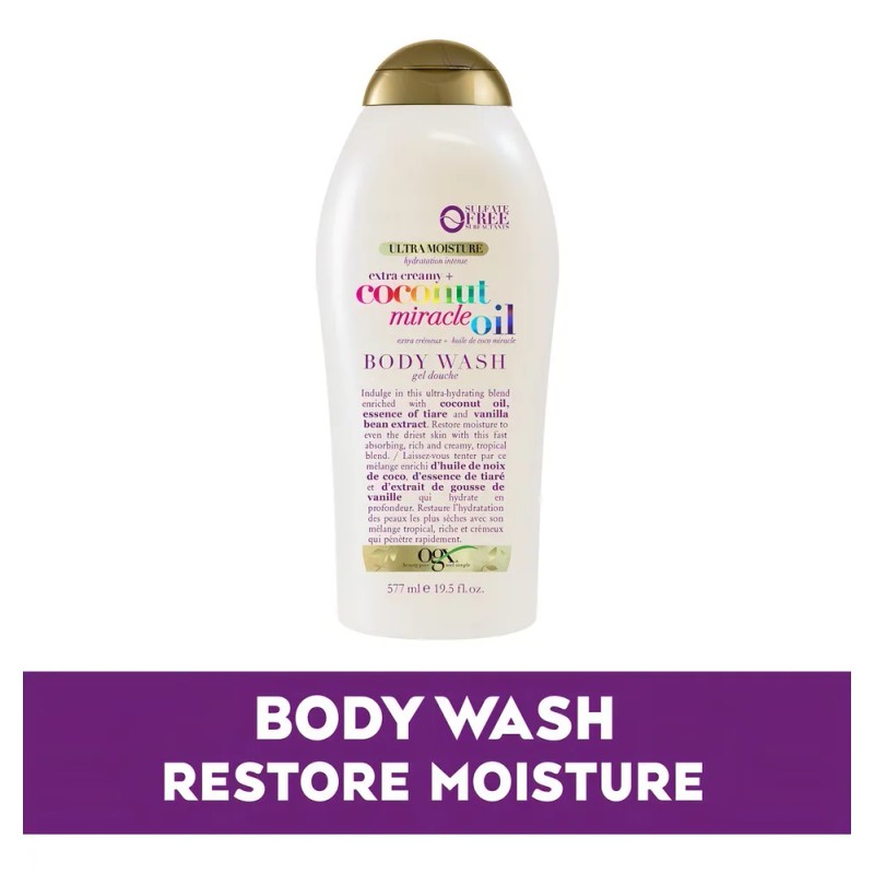 Jabón Líquido Corporal Ogx Coconut Miracle Oil 577ml