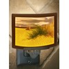 Balmy Beach- Colored Curved Porcelain Lithophane Night Light