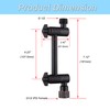 Senhozi Oil Rubbed Bronze Shower Head Extension Arm 4 Inch,