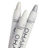 Pack of 3 Eyeshadow Pen Cream Pearlescent White Matte Lying