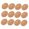 Gatuida 12Pcs Natural Coconut Fiber Mulch Rings Tree Protection Mats