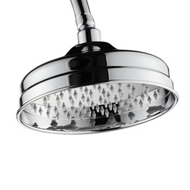 MagiDeal Rain Shower Head Round Replacement Accessory Sturdy Vintage 8 inch Rainfall Shower Head, for Bathroom Home Spa Hotel Bathing