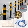 sourcing map Plastic Chain 10 FT/3.1 M, Safety Chain Blue