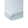 Meyco Baby Plain Fitted Sheet for Cot Bed (Flat Sheet