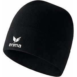 erima Kinder Fleece Beanie, Schwarz, XS, 118404