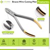 Cynamed Braces Wire Cutter Orthodontic Dental with Tungsten Carbide Inserts