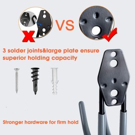 Reehi Large J Garage Hooks,Steel Garage Tool Storage for Organizing Power Tool,Laddy,Bulk Items (4pcs)