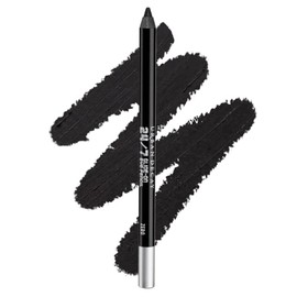 URBAN DECAY 24/7 Glide-On Waterproof Eyeliner Pencil - Long-Lasting, Ultra-Creamy & Blendable Formula - Sharpenable Tip – Zero (Intense Black with Cream Finish) - 0.04 Oz