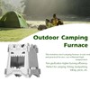 Portable Folding Wood Burning Camping Stove - Lightweight Backpacking Stove