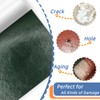 silllule Self Adhesive Leather Repair Patch Dark Green,8x47 Inch Leather