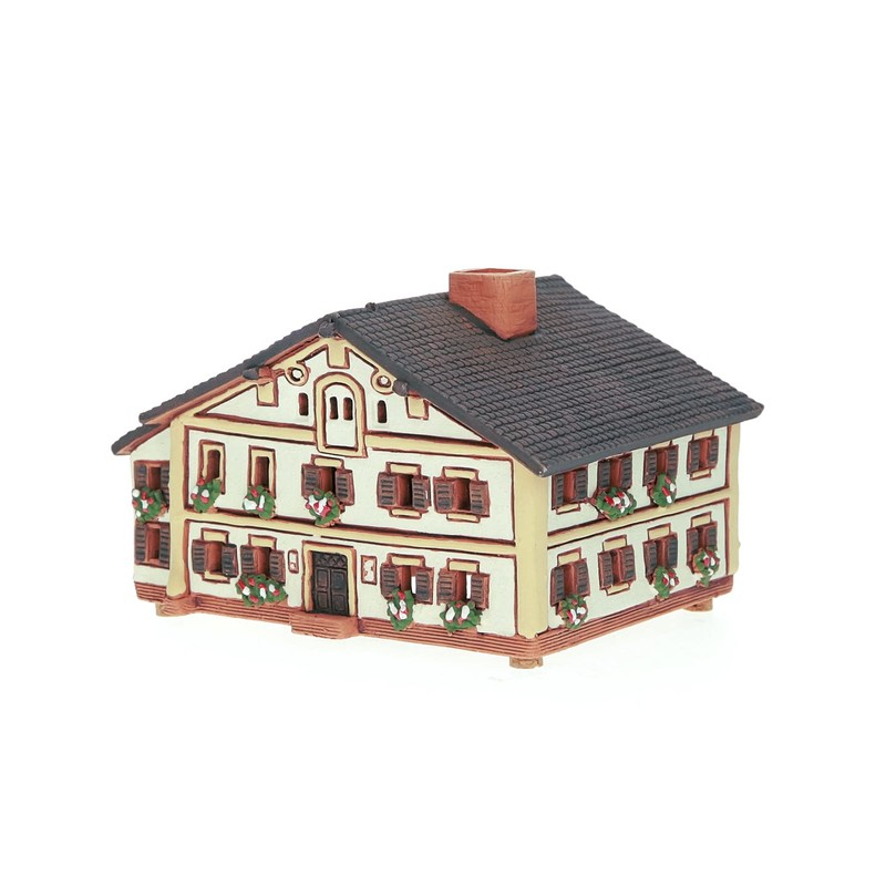 Midene Ceramic Light House, Handmade, Artistic Miniature, House of Pope