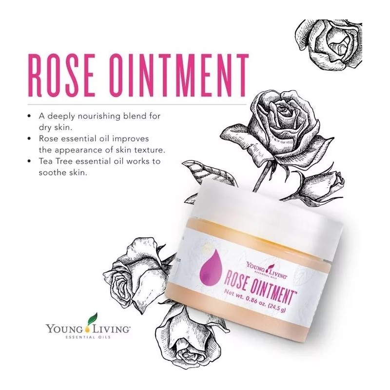 Young Living Ungüento De Rosas (rose Ointment) Young Living