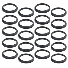 TOVOT 20PCS Waste Pipe Sealing Washers 37MM Rubber Sealing Rings for Plumbing (37 x 44 x 6mm)