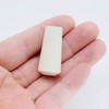 Elenviorina 6PCS Wooden Blind Cord Knobs, White Pull Ends for