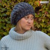 Melegari Knitted Wool Blend Hat | Lurex | Long Beanie