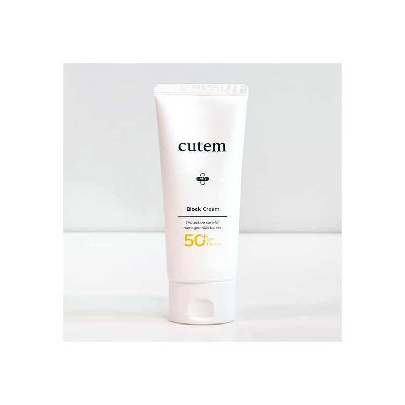 Q-TEM Block Cream MD Cream 100g / 큐템 블록크림 MD