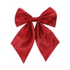 AWAYTR Ladies Adjustable Pre tied Bowtie - Solid Color Bow