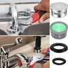 20 Sets of Faucet Aerators with Gaskets 2.2 GPM Plug-in