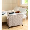 Polibi 160L Multi-Purpose Laundry Hamper with Lid & Removable Bags,