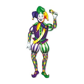 Mardi Gras Decor Joker 97 cm