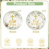 First Communion Party Plates Baptism Party Decorations Supplies God Bless