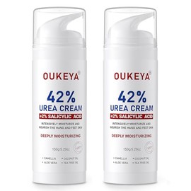 OUKEYA Urea Cream 42% plus Salicylic Acid 2% Pressed 2 Pack