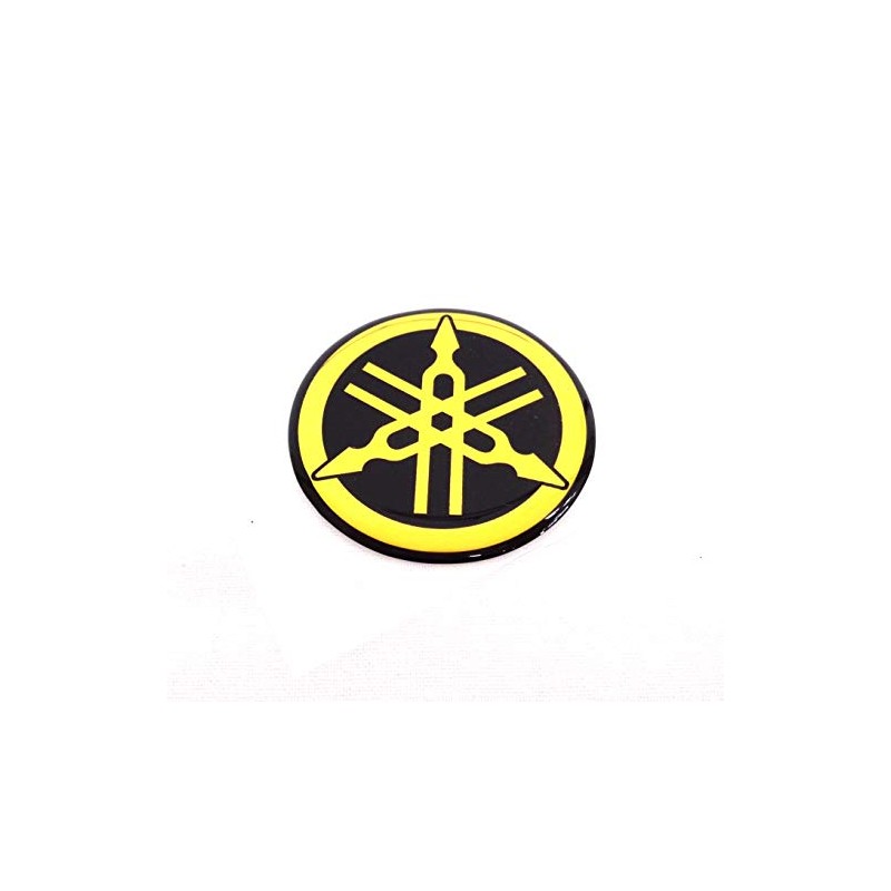 Yamaha Tuning Fork Emblem Sticker, Gold, Genuine Product, 1.2 inches
