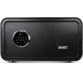 Intact Large Quick Access Biometric Fingerprint Gun Safe With Nex-Gen Full Keypad Module Wide