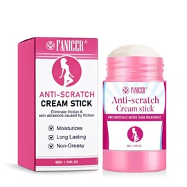 Anti-chafing stick, anti-friction cream stick, prevents friction of the skin, reduces friction for skin areas such as thighs, shoulders, chest, 50 g