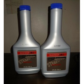 OEM 2 X BOTTLES GENUINE HONDA OEM POWER STEERING PUMP OIL 12oz FLUID NEW SEALED