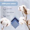 GVSAVY 4 Men's Handkerchiefs with 4 White Handkerchiefs, Absorbent Cotton