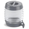 Maximex Foldable Drinks Dispenser, Large Drinks Barrel with Practical Tap,
