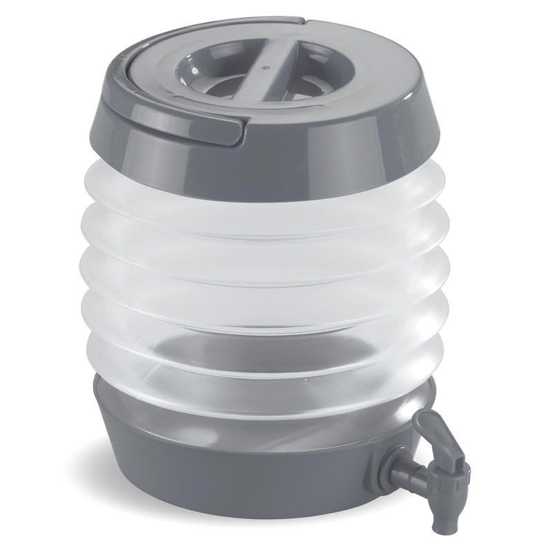 Maximex Foldable Drinks Dispenser, Large Drinks Barrel with Practical Tap,