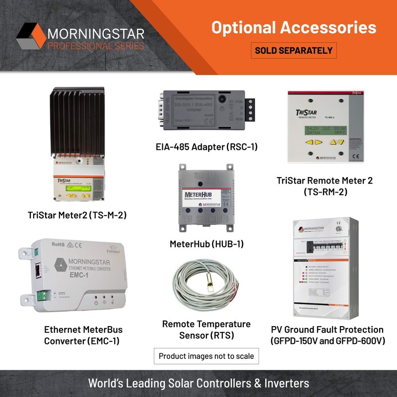 Morningstar - Tristar Digital Meter for Tristar PWM and MPPT