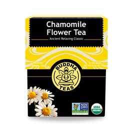 Kosher, sin cafeína, sin OMG, 18 bolsas de té sin lejía