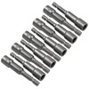 10 Pcs 5/16 Inch/ 8mm Hex Nut Driver Magnetic Extension