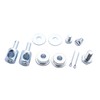 1 Set SHLPDFM Zinc Finish Dual Carburetor Throttle Linkage Arm