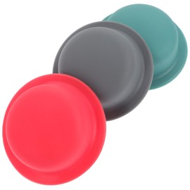 PRETYZOOM 3pcs Silicone Pot Lid Knob Covers Universal Pot Pan Lids Replacement Knobs Covers Frying Pan Cover Holding Handles Covers for Kitchen Cookware