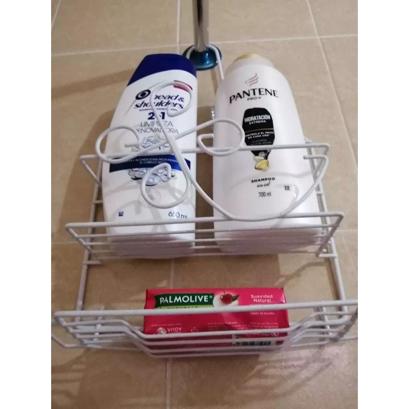 Plásticos genéricos Par De Porta Shampoo, Organizador Para Regadera, Organizador